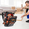 VEVOR Tool Backpack, 64 Pockets, Heavy-duty Tools Storage Organizer Work Bags with Laptop Compartment & Molded Base, Electrician Jobsite Backpack for Electrician, Repairman, and HVAC Techs