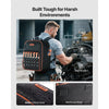 VEVOR Tool Backpack, 49 Pockets, Heavy-duty Tools Storage Organizer Work Bags with Laptop Compartment & Reinforced Fabric Base, Electrician Jobsite Backpack for Electrician, Repairman