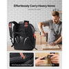 VEVOR Tool Backpack, 45 Pockets, Heavy-duty Tools Storage Organizer Work Bags with Laptop Compartment & Reinforced Fabric Basee, Electrician Jobsite Backpack for Electrician, Repairman