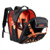 VEVOR Tool Backpack, 45 Pockets, Heavy-duty Tools Storage Organizer Work Bags with Laptop Compartment & Reinforced Fabric Basee, Electrician Jobsite Backpack for Electrician, Repairman