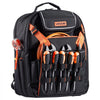 VEVOR Tool Backpack, 45 Pockets, Heavy-duty Tools Storage Organizer Work Bags with Laptop Compartment & Reinforced Fabric Basee, Electrician Jobsite Backpack for Electrician, Repairman