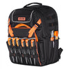 VEVOR Tool Backpack, 45 Pockets, Heavy-duty Tools Storage Organizer Work Bags with Laptop Compartment & Reinforced Fabric Basee, Electrician Jobsite Backpack for Electrician, Repairman
