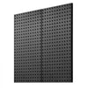VEVOR Metal Pegboard Panels, 24" x 12" Pegboard, 2 Panels, Heavy Duty Peg Board Wall Organizer with Accessories, for Living Room Garage Tool Storage Office Organization Craft Room Kitchen Home, Black