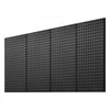 VEVOR Metal Pegboard Panels, 24" x 12" Pegboard, 4 Panels, Heavy Duty Peg Board Wall Organizer with Accessories, for Living Room Garage Tool Storage Office Organization Craft Room Kitchen Home, Black