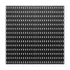 VEVOR Pegboard Combination Kit, 11" x 11" Plastic Pegboard, 4 Panels, Peg Board Wall Organizer Kit with Accessories, for Garage Tool Storage Kitchen Living Room Craft Room Office Bathroom Home, Black