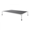 VEVOR Elevated Dog Bed for Large Dogs, Portable Raised Dog Cot with Aluminum Tube Metal Frame and Breathable Textilene Mesh, Indoor & Outdoor Pet Cooling Raised Hammock Bed, XL, Gray