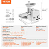 VEVOR Electric Tomato Strainer, 300W Tomato Sauce Maker Machine, 4 LBS/Min Food Strainer and Sauce Maker, Pure Copper Motor Food Mill with Reverse Function for Tomato Strawberry Blueberry Sauce