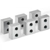 VEVOR Electric Rebar Cutter Blade, 6 PCS 25mm(1 inch) Cutting Diameter, HRC58-60 Hard Hydraulic Rebar Blade Replacement Jaw Blades with 12 Hexagon Screw and 12 Spring Washer, for Model RC-25
