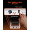 VEVOR Electric Garage Heater, 5000-Watt (2500/5000W) Ceiling Mounted Shop Heater, 2 Settings & Overheat Protection & Low Noise Cross-flow, Commercial for Indoor Workshop  Warehouse,240V White
