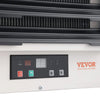 VEVOR Electric Garage Heater, 5000-Watt Digital Fan-Forced Wall/Ceiling Mount Shop Heater, with Remote Control Overheat Protection, Hardwired Heater with 9-Hour Timer, Ideal for Workshop, ETL Listed
