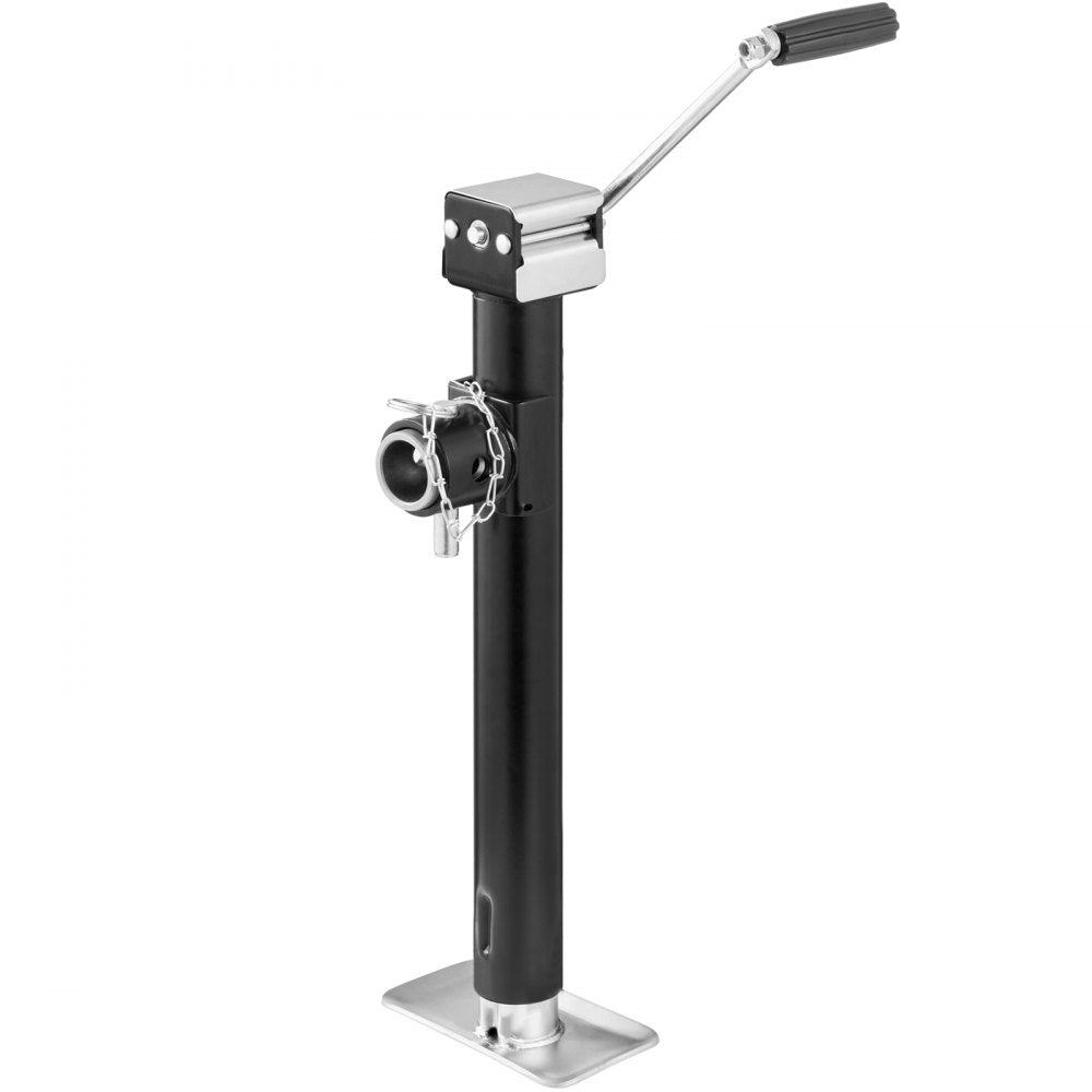 VEVOR Trailer Jack, Trailer Tongue Jack Welding-on 5000 lb Weight Capacity, Trailer Jack Stand with Handle for lifting RV Trailer, Horse Trailer, Utility Trailer, Yacht Trailer