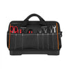 VEVOR Tool Bag, 16.1 Inch, 33-Pocket Portable Large Tool Box Organizer Storage, Toolbox with Water-Resistant Base, Zipper, Adjustable Shoulder Strap Toolbag, for Men Women Dad Husband Fathers Day