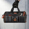 VEVOR Tool Bag, 20 Inch, 33-Pocket Portable Large Tool Box Organizer Storage, Toolbox with Big Zipper, Adjustable Shoulder Strap, Water-Resistant Carry Toolbag, for Men Women Dad Husband Fathers Day