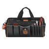 VEVOR Tool Bag, 20 Inch, 33-Pocket Portable Large Tool Box Organizer Storage, Toolbox with Big Zipper, Adjustable Shoulder Strap, Water-Resistant Carry Toolbag, for Men Women Dad Husband Fathers Day
