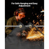 VEVOR Welding Blanket, 6 x 8 FT Silicone Coated Fiberglass Welding Blanket, Up to 1800°F Heat Resistant Safety Protection Blankets, Flame Retardant Fireproof Insulation Mat with Metal Grommets