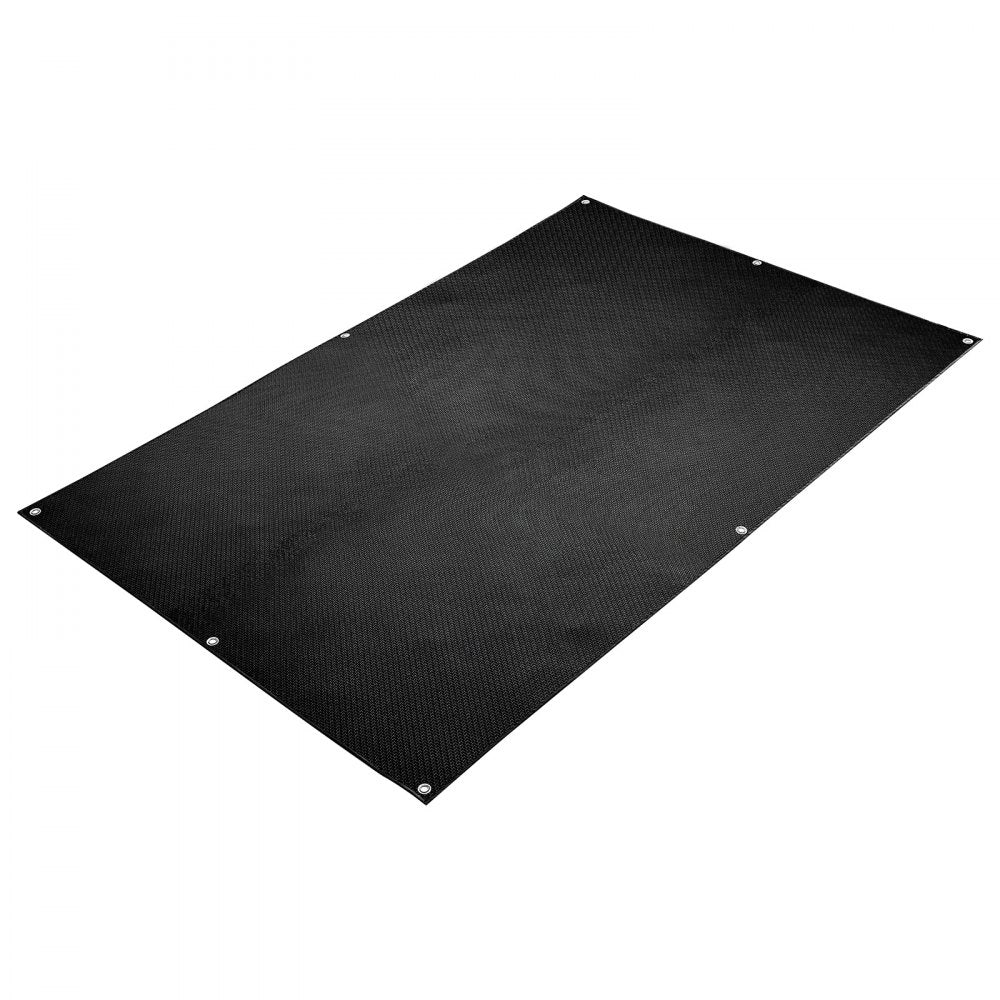 VEVOR Welding Blanket, 6 x 8 FT Silicone Coated Fiberglass Welding Blanket, Up to 1800°F Heat Resistant Safety Protection Blankets, Flame Retardant Fireproof Insulation Mat with Metal Grommets