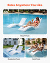 VEVOR pool lounge chairs - versatile use for resort, residential, and hotel pools