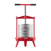VEVOR 3.69 Gal/14L Fruit Wine Press, Stainless Steel Basket with Cross-beam and Triangular Structure, Manual Juice Maker, Cider Apple Grape Tincture Making Press with T-Handle for Kitchen Home