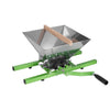 VEVOR 1.8 Gal/7L Fruit and Apple Crusher, Large Manual Grinder, Stainless Steel Fruit Scratter Pulper for Wine Cider Apple Grape Pressing, with Roller Handle for Kitchen Home, Green
