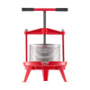VEVOR 2.38 Gal/9L Fruit Wine Press, Stainless Steel Basket with Cross-beam and Triangular Structure, Manual Juice Maker, Cider Apple Grape Tincture Making Press with T-Handle for Kitchen Home