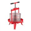 VEVOR 2.38 Gal/9L Fruit Wine Press, Stainless Steel Basket with Cross-beam and Triangular Structure, Manual Juice Maker, Cider Apple Grape Tincture Making Press with T-Handle for Kitchen Home