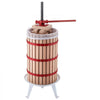 VEVOR Fruit Wine Press, 7.93Gal/30L Manual Juice Maker, Solid Beech Wood Basket, Vintage Traditional Juicer with 6 Press Wooden Blocks, 2 Filter Bags, Heavy Duty Pole Handle Bar for Cider Apple Grape