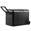 VEVOR 12 Volt Refrigerator, 82.4 QT/ 78L Car Fridge, Portable Electric Freezer Compressor with Handle, APP Control and Wheel, 12V/24V DC 100-240V AC, -4℉ to 68℉, for Truck Van RV SUV Travel Camping
