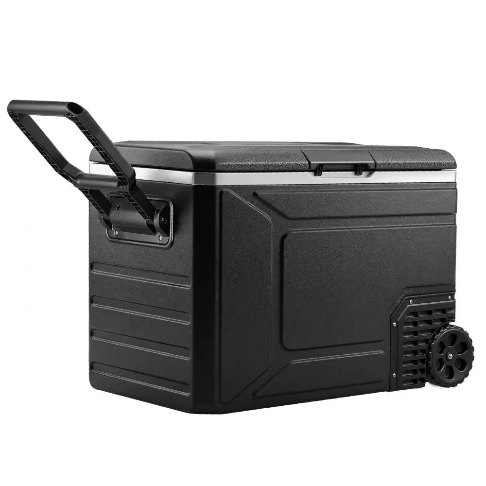 VEVOR 12 Volt Refrigerator, 82.4 QT/ 78L Car Fridge, Portable Electric Freezer Compressor with Handle, APP Control and Wheel, 12V/24V DC 100-240V AC, -4℉ to 68℉, for Truck Van RV SUV Travel Camping