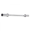 VEVOR 4FT Barbell Bar, Fits 2-Inch Weight Plates, Chrome Plated Barbell Bar with Knurled Grip for Strength Training, Weightlifting, Squat, Deadlift, Bench Press, Curl, Overhead Press, 500lbs Capacity