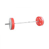 VEVOR 6FT Barbell Bar, Fits 2-Inch Weight Plates, Chrome Plated Barbell Bar with Knurled Grip for Strength Training, Weightlifting, Squat, Deadlift, Bench Press, Curl, Overhead Press, 500lbs Capacity