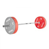 VEVOR 6FT Barbell Bar, Fits 2-Inch Weight Plates, Chrome Plated Barbell Bar with Knurled Grip for Strength Training, Weightlifting, Squat, Deadlift, Bench Press, Curl, Overhead Press, 500lbs Capacity