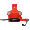 VEVOR Heavy-Duty Pipe Chain Vise, 1/2" - 8" Pipe Capacity, 34.6" Rugged Chain & Cast Iron Base, Industrial-Grade Pipe Clamping for Plumbing, Automotive Repairs, Metalworking