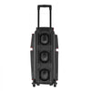 VEVOR Bowling Ball Bag, 3 Ball Double Roller Bowling Bag with Wheels, Featuring a Separate Compartment for Shoes (Up To US Size 16) & Oversized Accessory Pocket, Retractable Handle Extends to 41.34 in