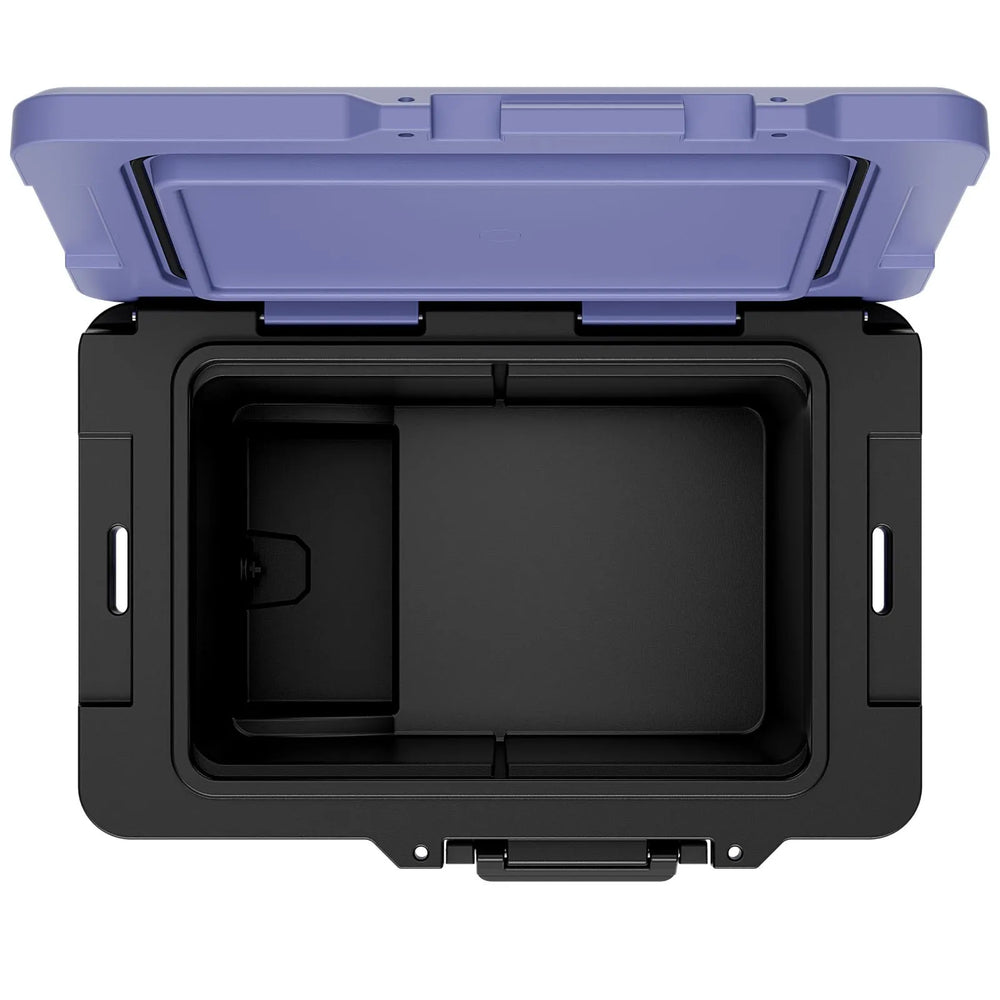 VEVOR Hard Cooler, 45QT Portable Rolling Cooler with Wheels, Leak-Resistant Coolbox Keeps Contents Cool for 48 Hours, Ice Retention Insulated Chests, Ultra-Light for Outdoor Picnics, Grill, Camping