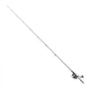 VEVOR Rod and Fishing Reel Combo, IM6 Fiberglass & Carbon Fiber Spinning Rod and Reel Combo, Bass Fishing Pole with 6.5 ft Two-Piece Rods, 6+1 Ball Bearings, Stainless Steel Guides with Ceramic Rings