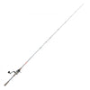 VEVOR Rod and Fishing Reel Combo, IM6 Fiberglass & Carbon Fiber Spinning Rod and Reel Combo, Bass Fishing Pole with 6.5 ft Two-Piece Rods, 6+1 Ball Bearings, Stainless Steel Guides with Ceramic Rings