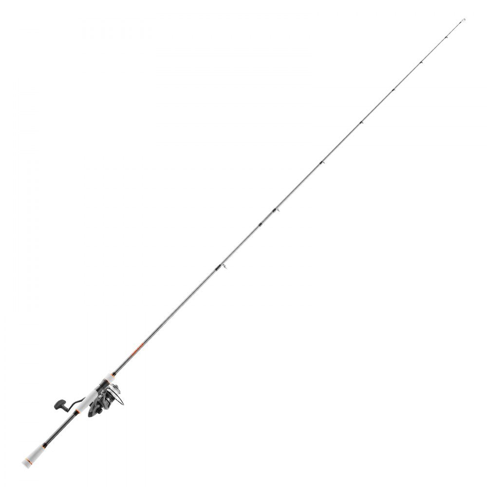 VEVOR Rod and Fishing Reel Combo, IM7 Carbon Fiber Spinning Rod and Reel Combo, Bass Fishing Pole with 7 ft Two-Piece Rods, 7+1 Ball Bearings, EVA Handle, Stainless Steel Guides with Ceramic Rings