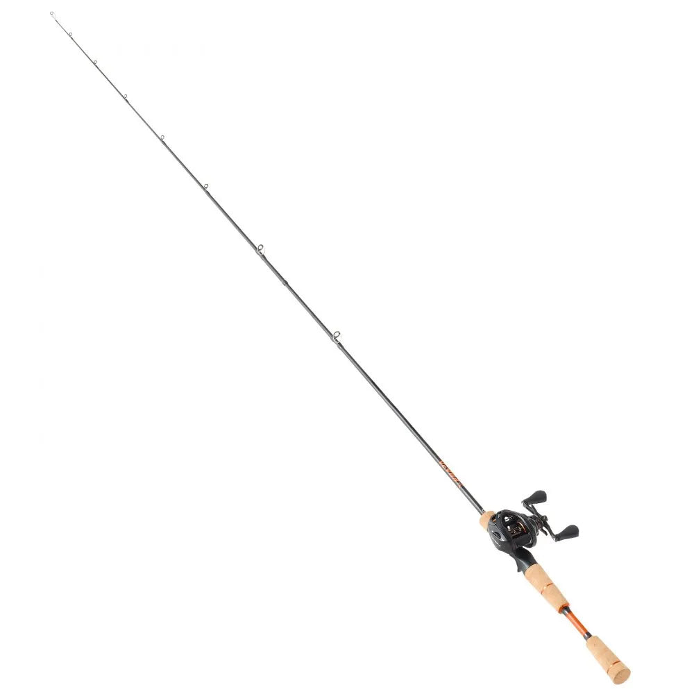VEVOR Rod and Fishing Reel Combo, IM7 Carbon Fiber Baitcasting Rod and Reel Combo, Bass Fishing Pole with 6+1 BB System, 7.0:1 Gear Ratio, Cork Handle, Stainless Steel Guides with Ceramic Rings