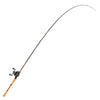 VEVOR Rod and Fishing Reel Combo, IM7 Carbon Fiber Baitcasting Rod and Reel Combo, Bass Fishing Pole with 7+1 BB System, 7.0:1 Gear Ratio, Cork Handle, Stainless Steel Guides with Ceramic Rings