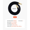VEVOR 4 Pcs Black Velvet Stanchion Ropes, 5 ft Crowd Control Stanchion Black Velvet Ropes with Gold Hooks, Post Queue Barrier Carpet Rope for Carpet Events Movie Theaters Grand Openings Hotels Party