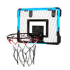 VEVOR Kids Basketball Hoop, Mini Basketball Goal with Electronic Scoreboard, Over The Door Basketball Hoop with Scoring & Music Accompaniment Functions, LED Light, Indoor Basketball Hoop for Kids 3+