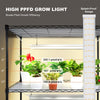 VEVOR Plant Stand with Grow Light, 4 Tier Plant Shelf with 90W Grow Light for Indoor Plants, Grow Light Shelf Full Spectrum Lights Adjustable Metal Plant Stand for Seed Starting