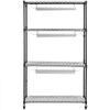 VEVOR Plant Stand with Grow Light, 4 Tier Plant Shelf with 90W Grow Light for Indoor Plants, Grow Light Shelf Full Spectrum Lights Adjustable Metal Plant Stand for Seed Starting