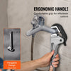 VEVOR Pipe Wrench, 18" Aluminum Straight Pipe Wrench, Automatic Jaw Adjustment, Adjustable Plumbing Wrench, Easy to Carry, Ergonomic Handle, Hangable Design, for Water Pipes, Automotive Repairs