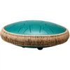 VEVOR Steel Tongue Drum, 14 in & 15 Notes, Rain Drum for Outside Garden, C Major Key, Tank Drum with 2 Mallets & Carry Bag, Hand Pan Drum Percussion Instrument for Musical Education Yoga, Green