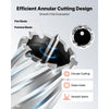VEVOR Annular Cutter Set, 16 pcs Weldon Shank Mag Drill Bits Kit, 1" Cutting Depth, 7/16" to 1-3/8" Cutting Diameter, HSS, 14 Drill Bits with 2 Pilot Pins, Plastic Case, for Magnetic Drills, Steel