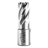VEVOR Annular Cutter Set, 5 pcs Weldon Shank Mag Drill Bits Kit, 1" Cutting Depth, 5/8" Cutting Diameter, HSS, 3 Drill Bits with 2 Pilot Pins and 3 Plastic Cases, for Magnetic Drills, Steel, Aluminum