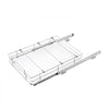VEVOR Pull Out Cabinet Organizer 12.4"W x 16.54"D Steel Slide Out Drawers, for Kitchen Bathroom Pantry Home Organization, Chrome-Plated Finish, Heavy Duty Storage Sliding Shelves for Base Cabinets