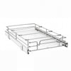 VEVOR Pull Out Cabinet Organizer 12.2"W x 20.98"D Steel Slide Out Drawers, for Kitchen Bathroom Pantry Home Organization, Chrome-Plated Finish, Heavy Duty Storage Sliding Shelves for Base Cabinets