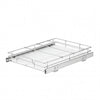 VEVOR Pull Out Cabinet Organizer 15.16"W x 20.98"D Steel Slide Out Drawers, for Kitchen Bathroom Pantry Home Organization, Chrome-Plated Finish, Heavy Duty Storage Sliding Shelves for Base Cabinets